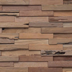 Cabecero Natural Madera de teca maciza