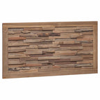 Cabecero Natural Madera de teca maciza