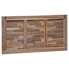 Cabecero Natural Madera de teca maciza