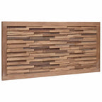 Cabecero Natural Madera de teca maciza
