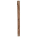 Cabecero Natural Madera de teca maciza