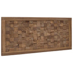 Cabecero Natural Madera de teca maciza