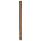 Cabecero Natural Madera de teca maciza