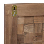 Cabecero Natural Madera de teca maciza