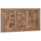 Cabecero Natural Madera de teca maciza