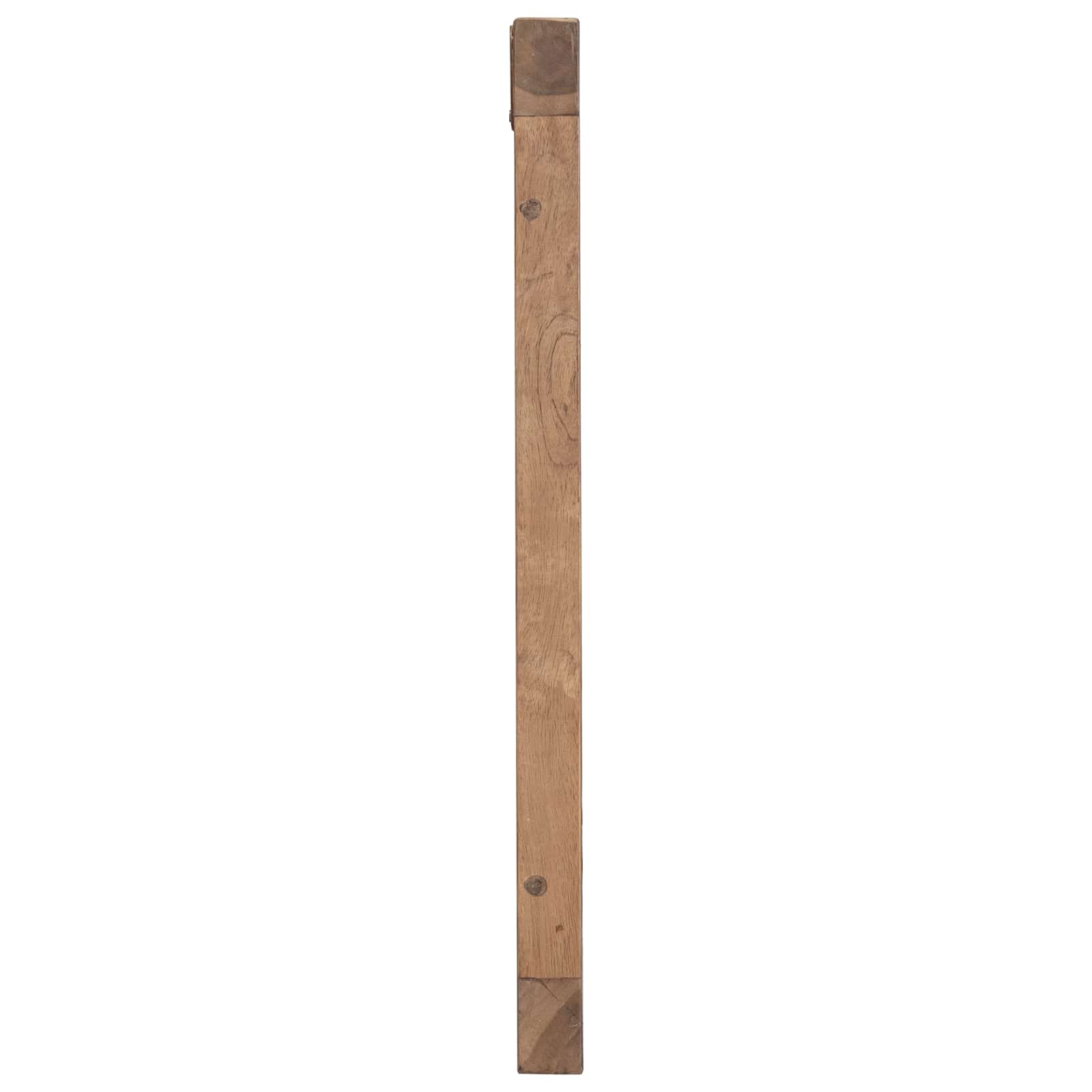 Cabecero Natural Madera de teca maciza
