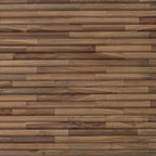 Cabecero Natural Madera de teca maciza