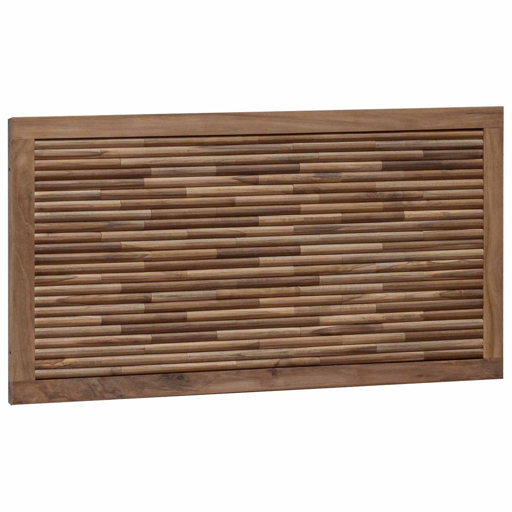 Cabecero Natural Madera de teca maciza