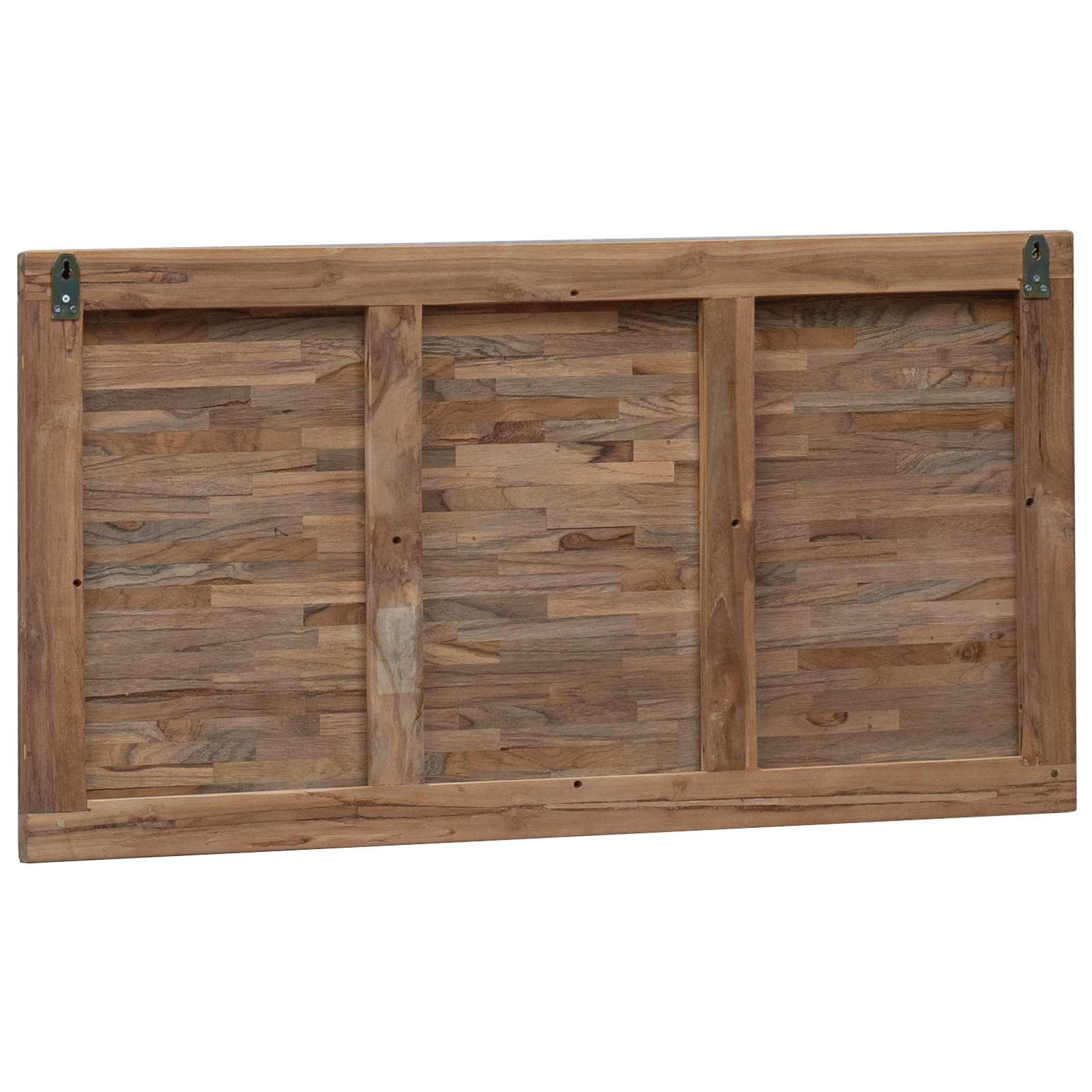 Cabecero Natural Madera de teca maciza