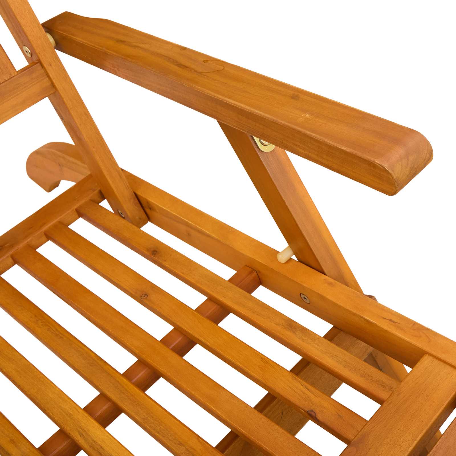 Recliner y tumbona plegable 2 pcs 55 x 146 x 91 cm