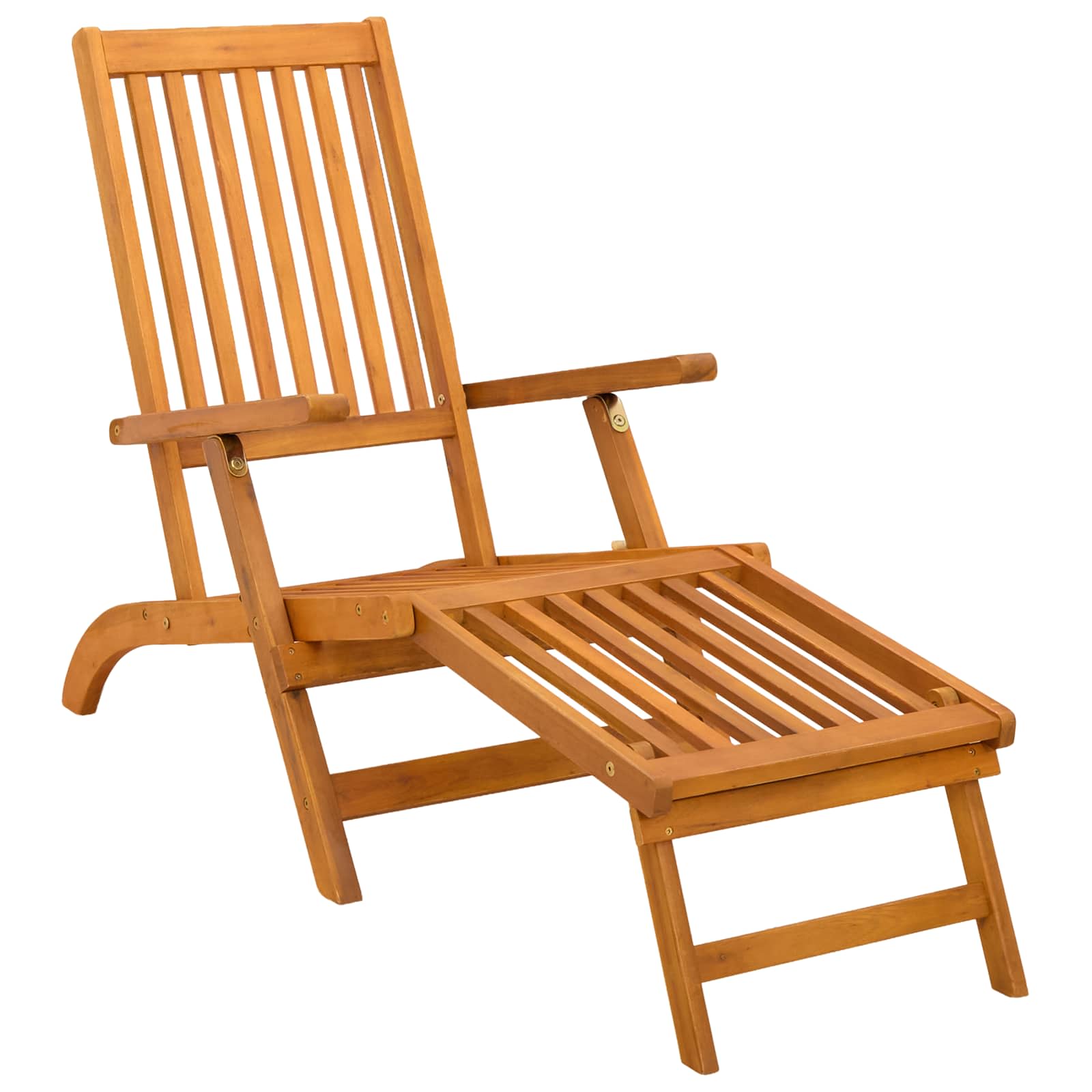 Recliner y tumbona plegable 2 pcs 55 x 146 x 91 cm