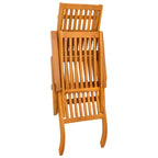 Recliner y tumbona plegable 2 pcs 55 x 146 x 91 cm