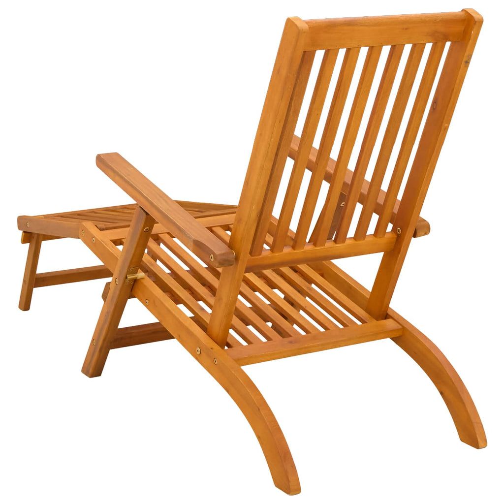 Recliner y tumbona plegable 2 pcs 55 x 146 x 91 cm