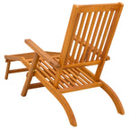 Recliner y tumbona plegable 2 pcs 55 x 146 x 91 cm
