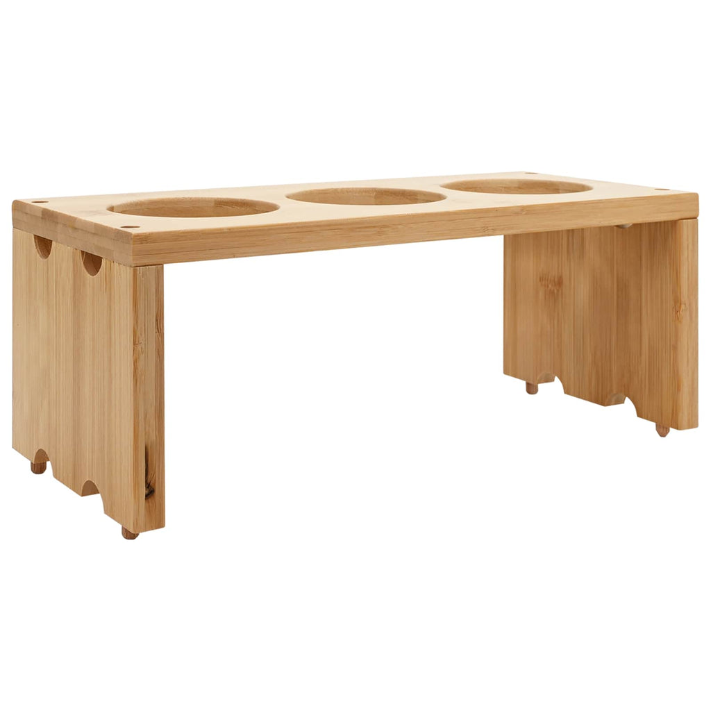 Carrito de cocina con ruedas Marrón Claro 65 x 40,5 x 76,5 cm