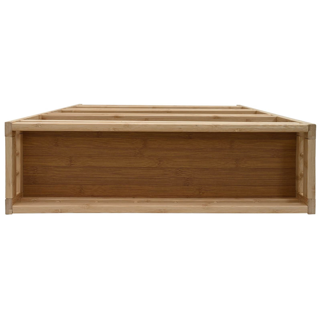 Carrito de cocina con ruedas Natural 60 x 18 x 97 cm Bambú