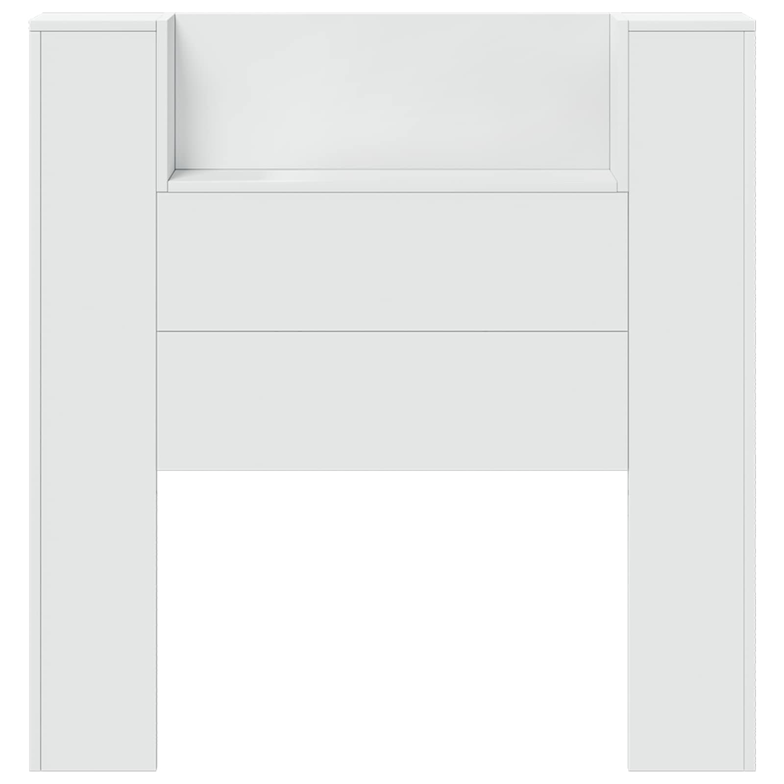 Cabecero con estante 100 x 16,5 x 103,5 cm Madera de ingeniería