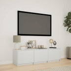 Mueble de TV con LED 140 x 34 x 40 cm Madera de ingeniería