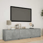 Mueble de TV con LED 140 x 34 x 40 cm Madera de ingeniería