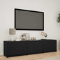 Mueble de TV con LED 140 x 34 x 40 cm Madera de ingeniería