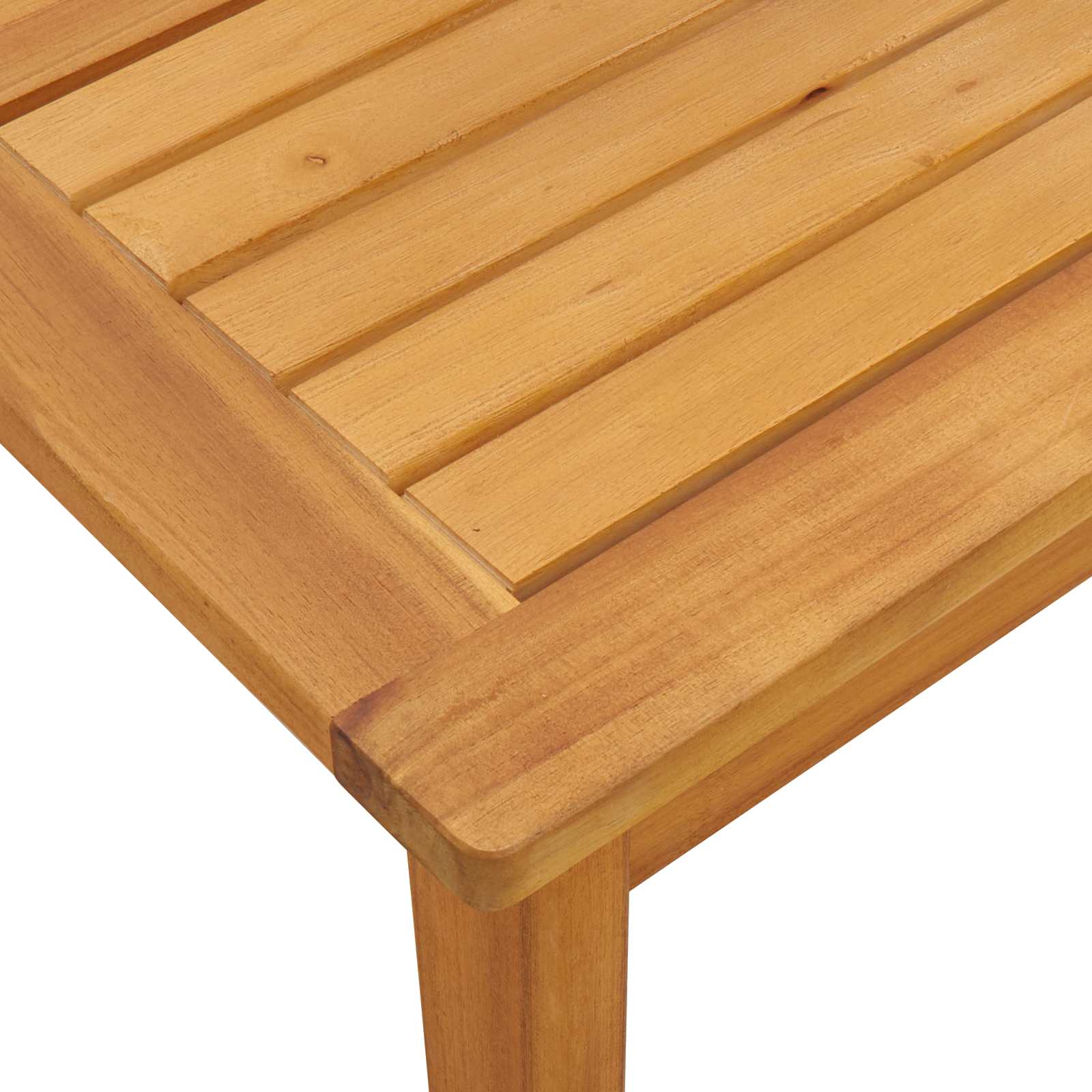Juego de Sofá con cojín 2 pcs Antracita Madera de Acacia Sólida