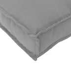 Juego de Sofá 4 pcs Gris Madera de Acacia Sólida