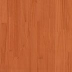 Conjunto de Sofás de Jardín 8 pcs Marrón Cera