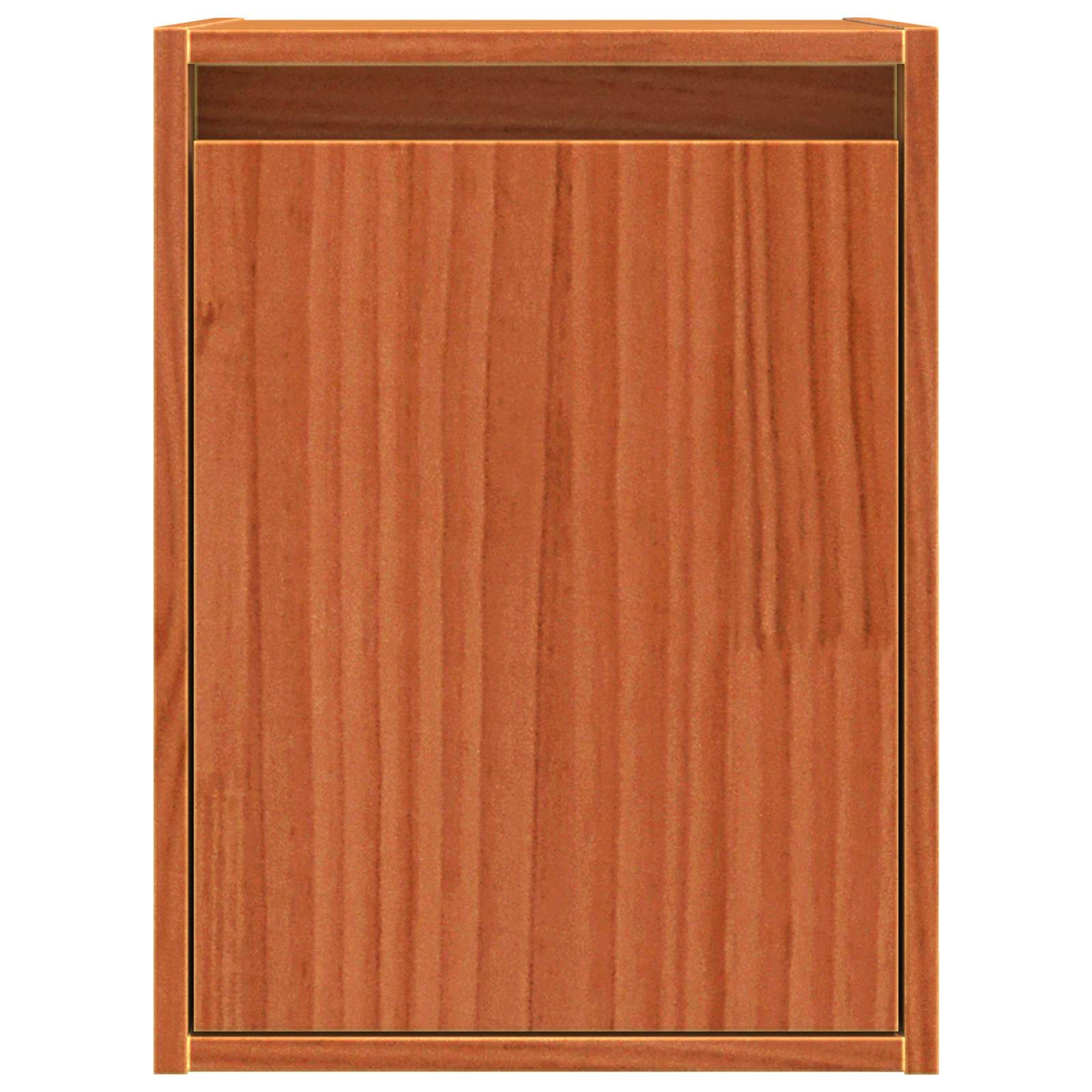 Armario de Pared con puerta 2 pcs Marrón cera 30 x 30 x 40 cm