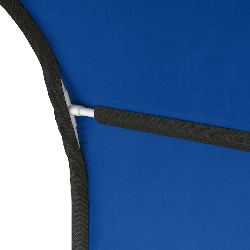 Túnel de cama 2 pcs Azul 211 x 52,5 x 2 cm Poliéster