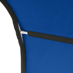 Túnel de cama 2 pcs Azul 211 x 52,5 x 2 cm Poliéster