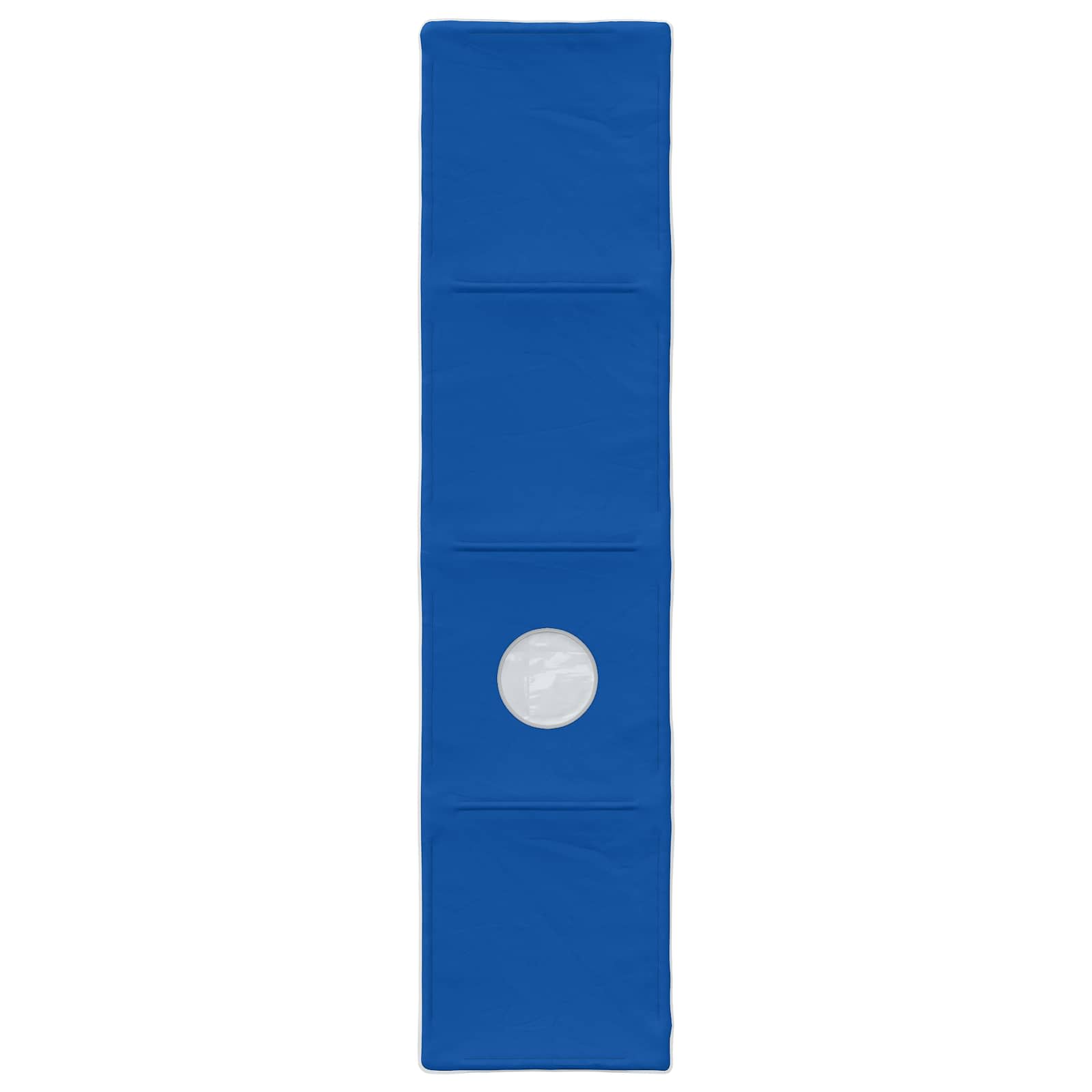 Túnel de cama 2 pcs Azul 211 x 52,5 x 2 cm Poliéster