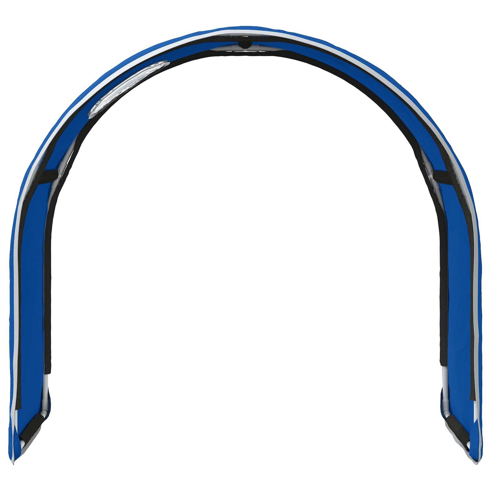 Túnel de cama 2 pcs Azul 211 x 52,5 x 2 cm Poliéster