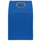 Túnel de cama 2 pcs Azul 211 x 52,5 x 2 cm Poliéster