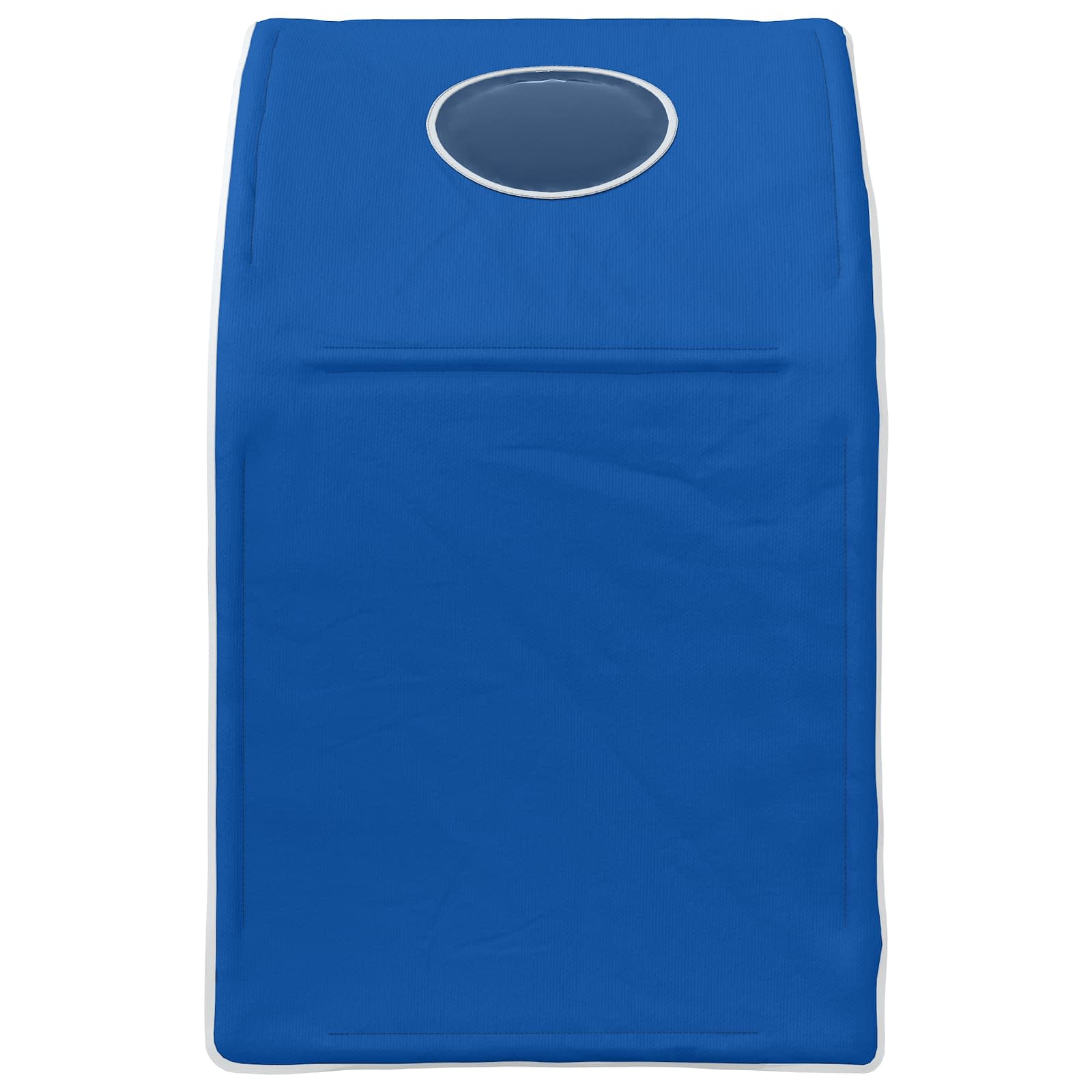 Túnel de cama 2 pcs Azul 211 x 52,5 x 2 cm Poliéster