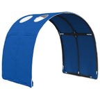 Túnel de cama 2 pcs Azul 211 x 67.5 x 2 cm Poliéster