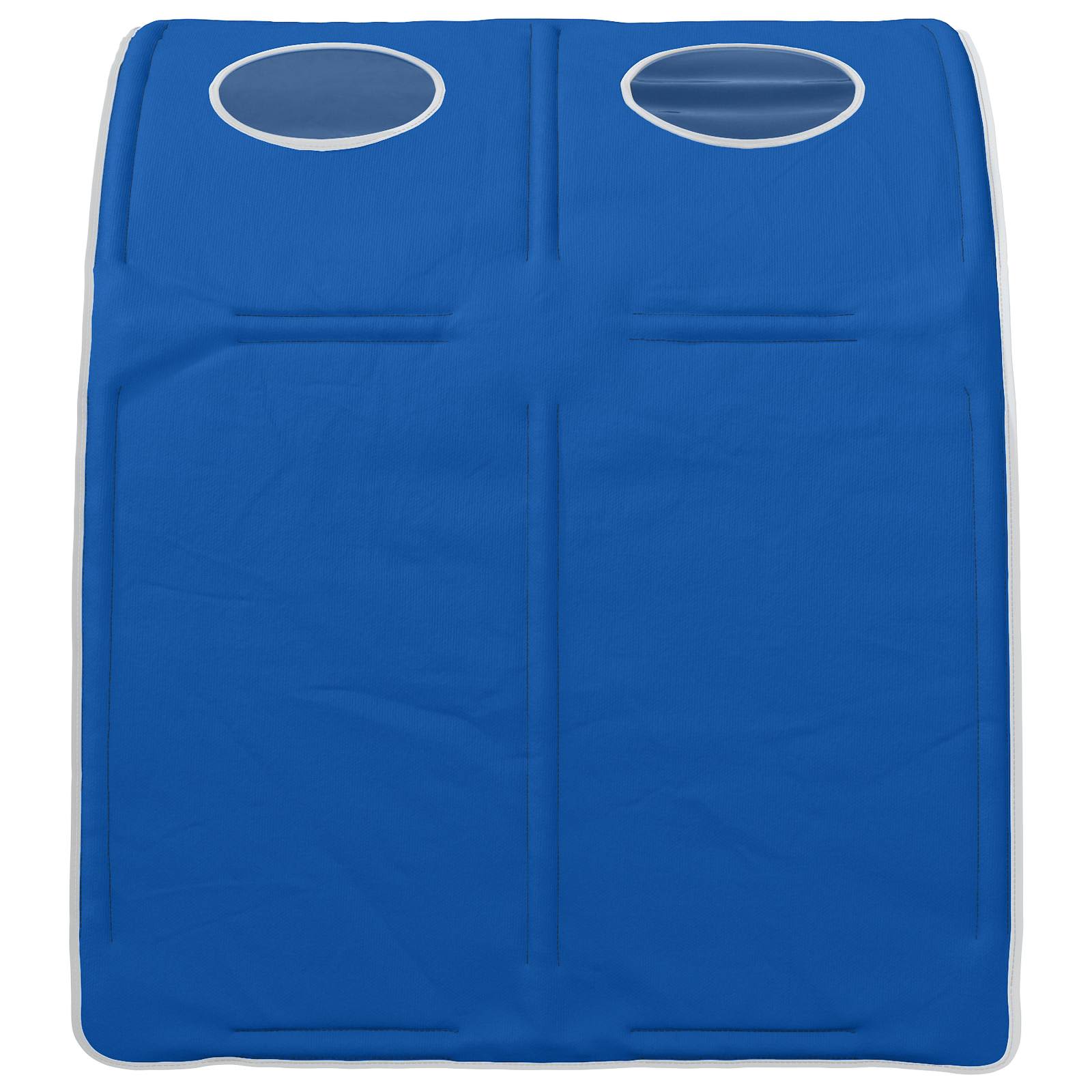 Túnel de cama 2 pcs Azul 211 x 67.5 x 2 cm Poliéster