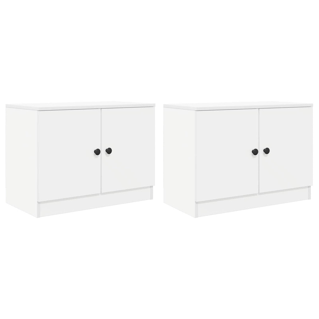 Mueble cama 2 pcs 66 x 35 x 48 cm Madera de ingeniería