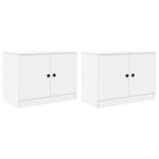 Mueble cama 2 pcs 66 x 35 x 48 cm Madera de ingeniería