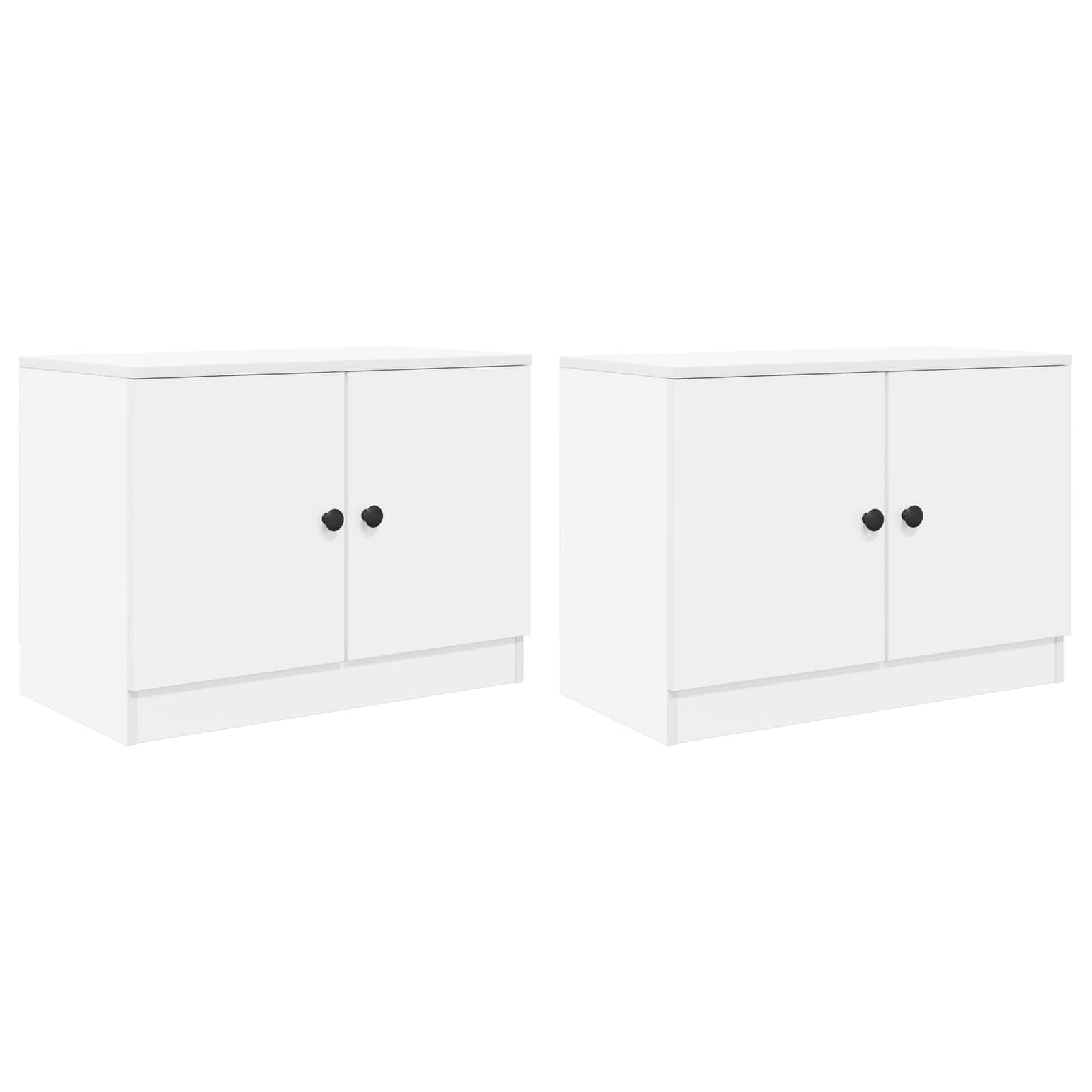 Mueble cama 2 pcs 66 x 35 x 48 cm Madera de ingeniería
