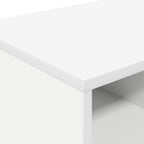 Mueble cama 2 pcs Blanco 66 x 33 x 48 cm Madera de ingeniería