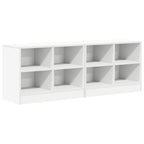 Mueble cama 2 pcs Blanco 66 x 33 x 48 cm Madera de ingeniería