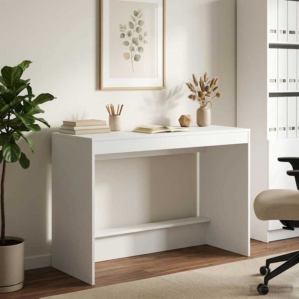 Escritorio de Cama Blanco Madera de ingeniería 100 x 45 x 75 cm