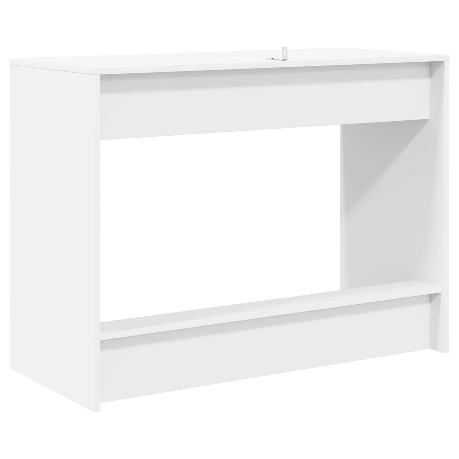 Escritorio de Cama Blanco Madera de ingeniería 100 x 45 x 75 cm