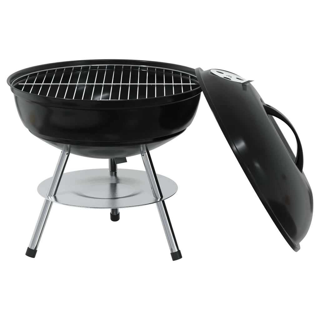 Parrilla de carbón Negro 36,5 x 36,5 x 40 cm