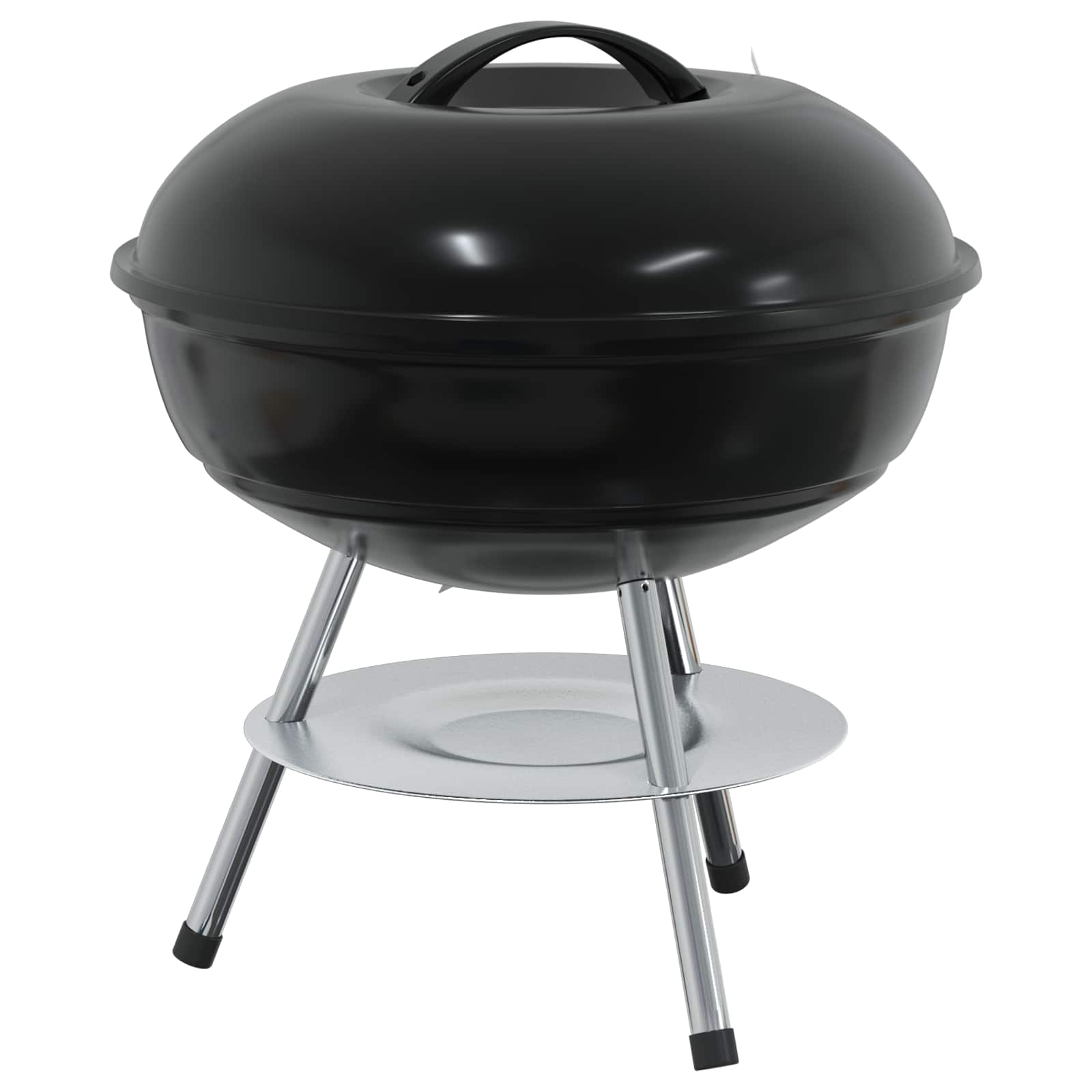 Parrilla de carbón Negro 36,5 x 36,5 x 40 cm