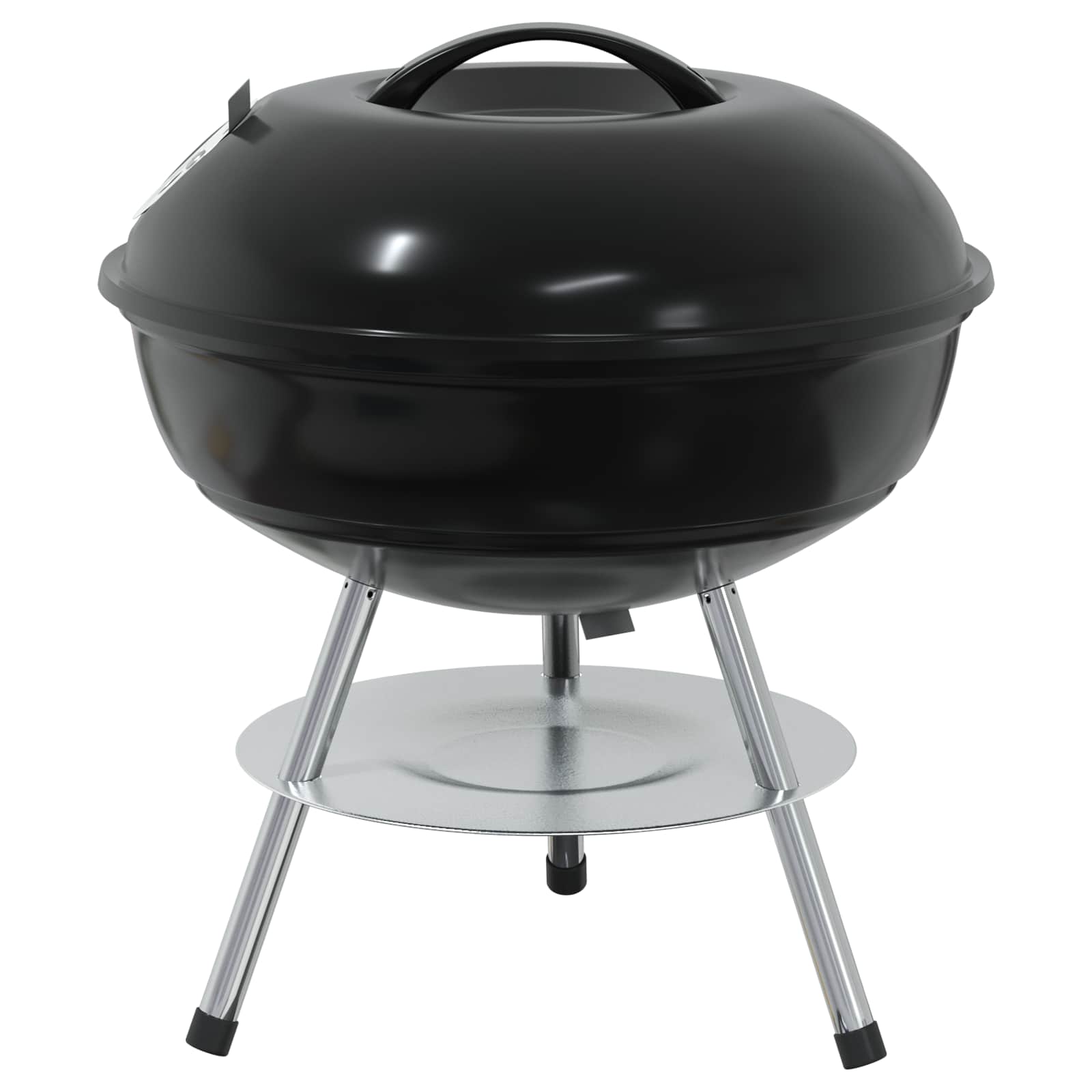 Parrilla de carbón Negro 36,5 x 36,5 x 40 cm