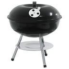 Parrilla de carbón Negro 36,5 x 36,5 x 40 cm