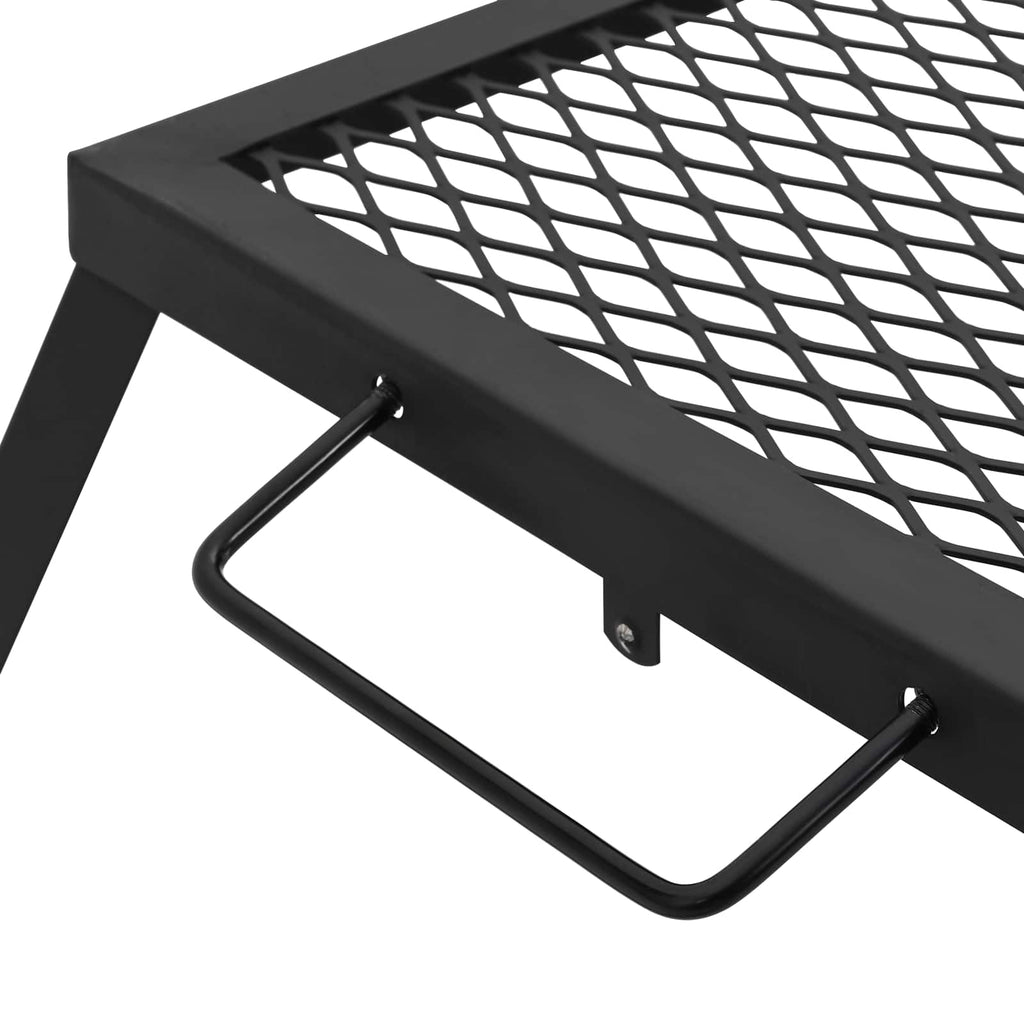 Parrilla de Camping Plegable Negro 31,5 x 26,5 x 4 cm