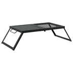 Parrilla de Camping Plegable Negro 31,5 x 26,5 x 4 cm