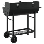 Parrilla de carbón 96,5 x 42,5 x 88,5 cm Negro